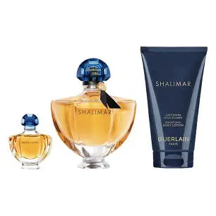 Shalimar 3pcs Gift Set 50ml Eau De Parfum, 10ml Eau De Parfum, 50ml Body Lotion