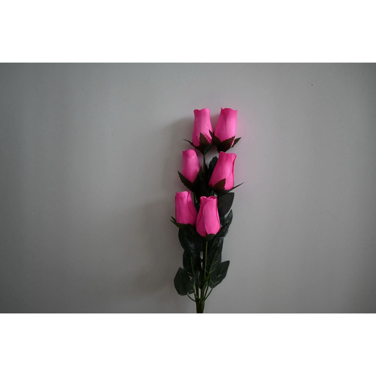 Roses Realistic Big Bud Wooden Roses Light Pink (Single or Bouquet)