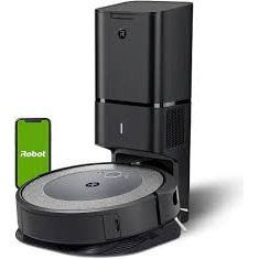Aspirateur robot à vidange automatique connecté au Wi-Fi Roomba i3+ EVO (3550) - Noir