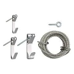 Kit de suspension de tableau 19 pièces