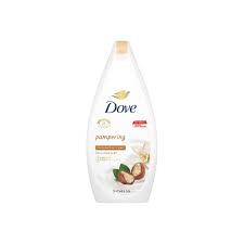 Gel douche Dove Pampering au beurre de karité et parfum de vanille 500 ml