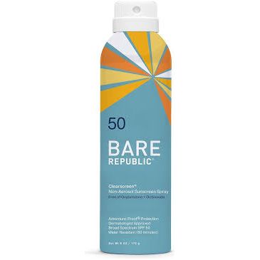 Spray solaire non aérosol Clearscreen 6OZ