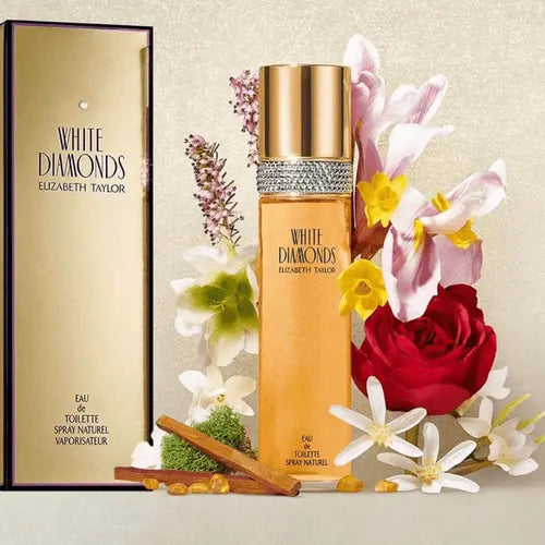 Eau de toilette pour femme White Diamonds d'Elizabeth Taylor