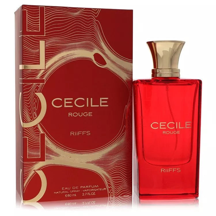 Eau de Parfum Spray Cécile Rouge de Riiffs pour Femme