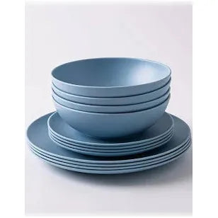 Service de table en mélamine 16 pièces Mix/Match