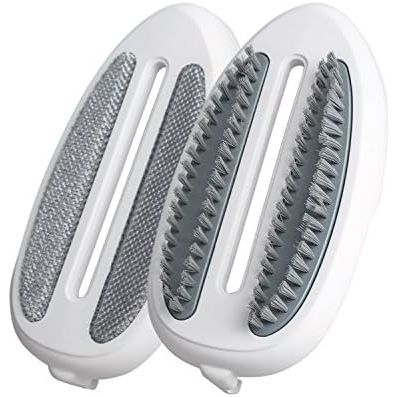 Brentwood Clothes Steamer and Iron Non-Stick, Handheld, White/Black