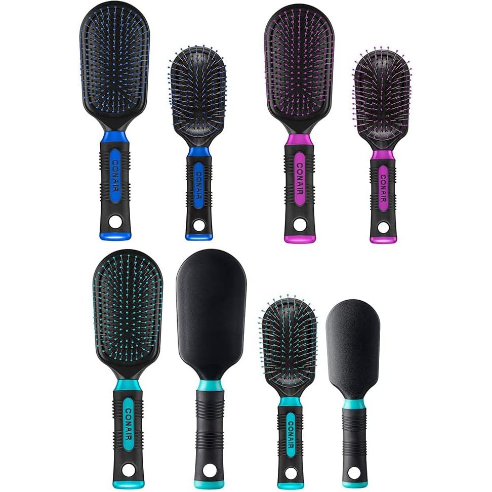 Essential Living Hair Brush (cushion) Assorted Colors CP-24