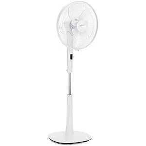 Ventilateur sur pied 16" blanc