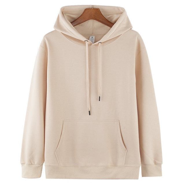 Hoodie Beige Hoodie Men - AGSWHOLESALE