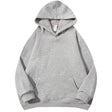 Hoodie Light Grey Hoodie Men - AGSWHOLESALE