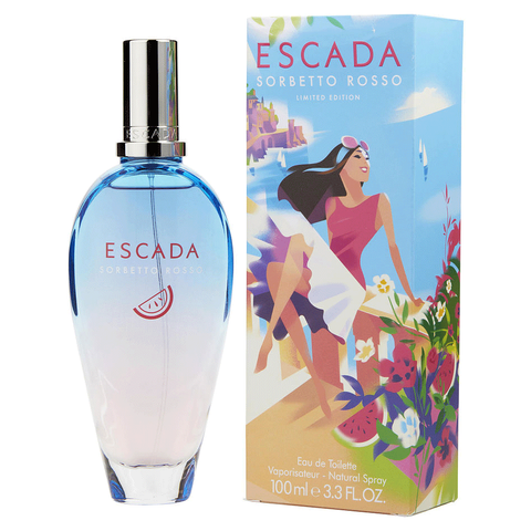 Escada Sorbettz Rosso For Women 100ml Eau De Toilette - AGSWHOLESALE