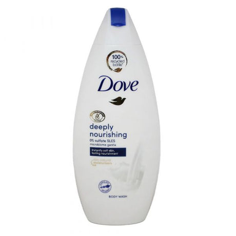 DOVE BODY WASH 225ML DEEPLY NOURISHING MICROBIOME GENTLE - AGSWHOLESALE