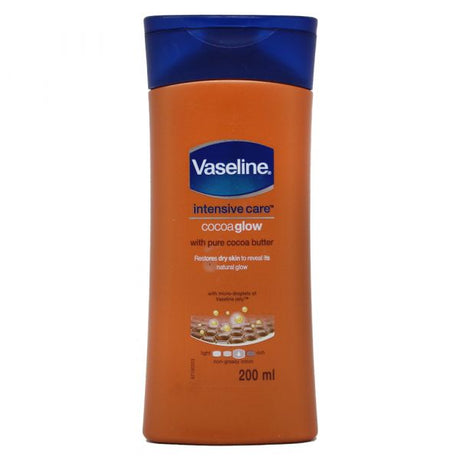 VASELINE BODY LOTION INTENSIVE CARE COCOA GLOW - AGSWHOLESALE
