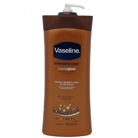 VASELINE BODY LOTION INTENSIVE CARE COCOA GLOW - AGSWHOLESALE
