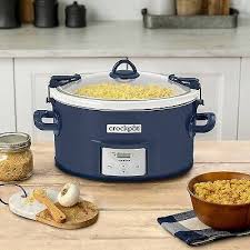 Mijoteuse programmable One Touch Cook &amp; Carry de 7 pintes Poseidon Blue