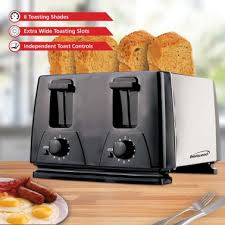 4 Slice Toaster With 6 Toasting Shades