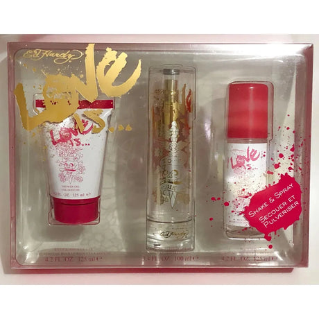 Ed Hardy Love IS Gift Set Eau De Parfum - AGSWHOLESALE