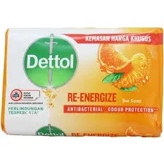 Dettol Re-energize Antibacterial Bar Soap 100g
