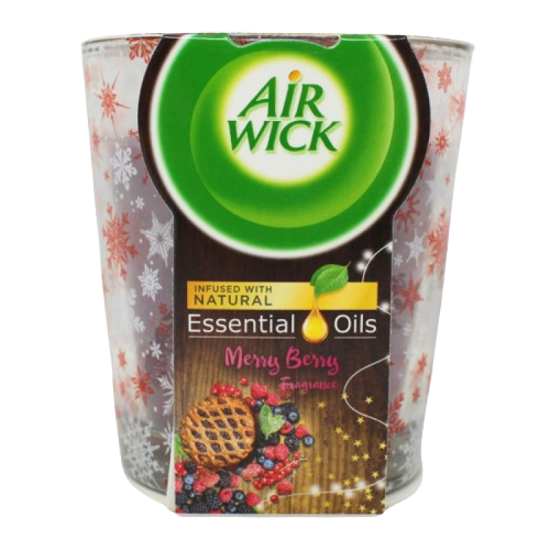 AIRWICK CANDLE MERRY BERRY